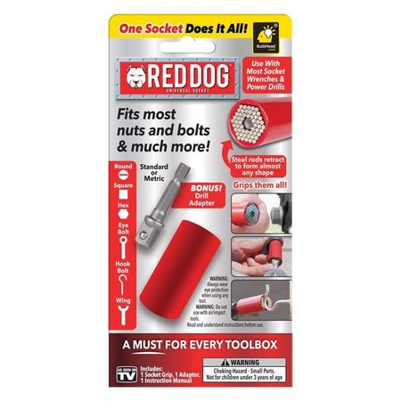 Bulbhead Red Dog Universal Socket Tool 1 pk 16275-8